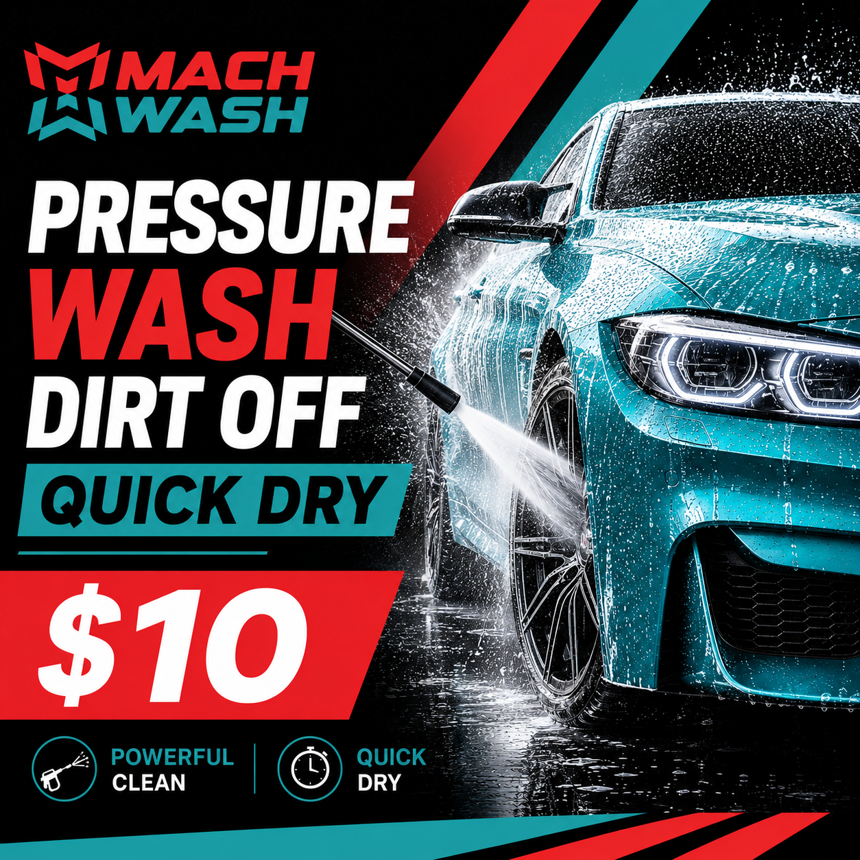 Pressure Wash - Dirt Off